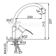 Смеситель для кухни  Frap F4101-11