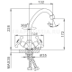 Смеситель для кухни  Frap  F4008