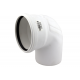 Отвод канализационнный ф110 х  87° Raupiano Plus REHAU