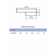 Соединитель эксцентриковый 612РП20П ERA  для плоских каналов 60х120/60x204 мм