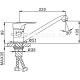 Смеситель для кухни Frap F4928-13