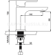 Смеситель для раковины GAPPO Noar G1048