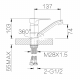 Смеситель для раковины GANZER MENNO GZ11011