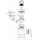 Сифон универсальный с выпуском и адаптером для подключения слива бытовой техники 1 1/2'' x 40 мм McALPINE MRSK3