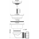 Выпуск для мойки горизонтальный с нержавеющей решёткой 113 мм MRSKW7E McALPINE